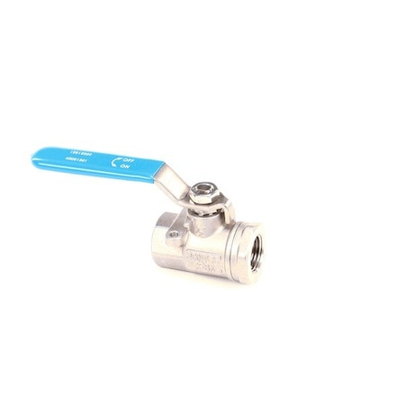 Pitco Ball Valve, 1/2"Npt, S/S 60081501